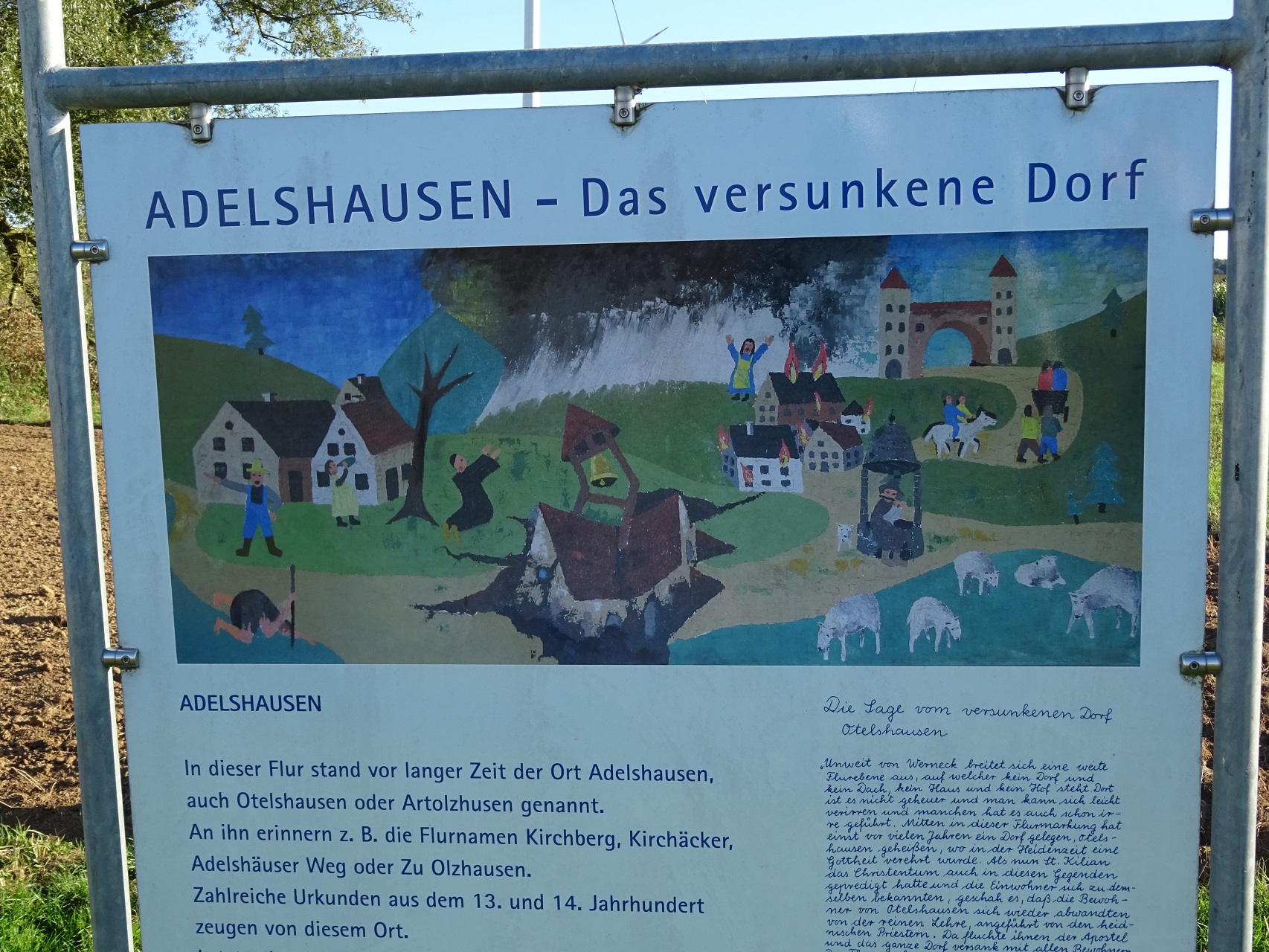 Odelshausen Ortsschild